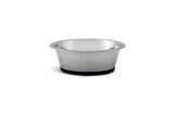 Beeztees Köpek Mama Su Kabı, Kaymaz Tabanlı, Paslanmaz Çelik, 20cm, 1,8L