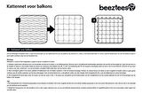 Beeztees Kedi Pencere veya Balkon Koruma Filesi, Şeffaf, 8x3m