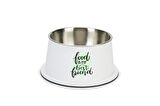 Beeztees Uzun Kulaklı Köpek Mama Su Kabı, Paslanmaz Çelik, Kaymaz, 19cm, 800ml