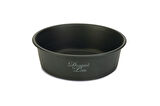 Beeztees DBL Köpek Mama Su Kabı, Mat Siyah Paslanmaz Çelik, 20cm, 1,9L