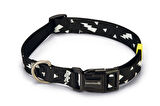 Beeztees Köpek Tasması, Siyah, 48-70cm, 25mm