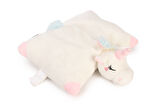 Beeztees Yavru Köpek Oyuncağı, Unicorn, Isıtıcılı, Peluş, Beyaz, 34x33x12cm