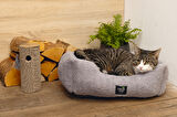 Beeztees Kedi Oyuncağı, Karton Silindir ve Püskül, 23x10x10cm