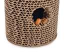 Beeztees Kedi Oyuncağı, Karton Silindir ve Püskül, 23x10x10cm