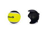 Beeztees Köpek Oyuncağı, Tenis Topu ve Tutma Aparatı, Mavi/Sarı, 6,3cm