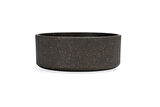 Beeztees DBL Köpek Mama Su Kabı, Bambu, Antrasit, 14cm, 410ml