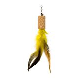 EASTLAND TÜYLÜ ÇINGIRAKLI MANTAR KEDİ OYUNCAĞI 4 X 2,2 CM