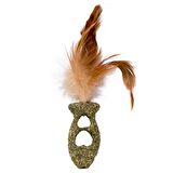 Eastland Catnipli Tüylü Balık Kedi Oyuncağı 6,5x3,5 cm