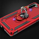 Gpack Samsung Galaxy Note 10 Kılıf Vega Standlı Yüzüklü Mıknatıslı