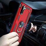 Gpack Samsung Galaxy Note 10 Kılıf Vega Standlı Yüzüklü Mıknatıslı