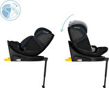 Maxi-Cosi Emerald 360 S i-size İsofix'li 360 Dönebilir Yatabilir 0-36 kg Oto Koltuğu Tonal Black