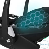 Maxi-Cosi Pebble SlideTech Tam Yatabilen 0-13 Kg Ana Kucağı ve Oto Koltuğu Twillic Black