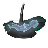 Maxi-Cosi Pebble SlideTech Tam Yatabilen 0-13 Kg Ana Kucağı ve Oto Koltuğu Twillic Green