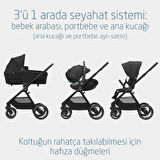 Maxi-Cosi Oxford Çift Yönlü Seyahat Sistem Olabilen Bebek Arabası Twillic Black
