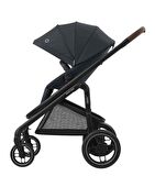 Maxi Cosi Plaza+ Ekstra Portbebeli Seyahat Sistem Olabilen Tek Elle Katlanabilen Doğumdan İtibaren Kullanılabilen Bebek Arabası Essential Graphite