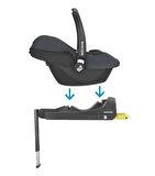 Maxi-Cosi Cabrio Fix i-Size ADAC'lı Bebek Oto Koltuğu ve Ana Kucağı 0-13kg Essential Graphite