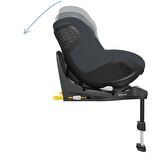 Maxi-Cosi Mica 360 Pro I-Size SlideTech Kızaklı İsofix'li Dönebilir Yatabilir 0-18 Kg Bebek Oto Koltuğu Authentic Graphite