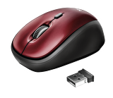 Trust 19522 Yvi Kablosuz Optik Mouse Kırmızı