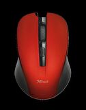 TRUST 21871 MYDO SESSİZ KABLOSUZ 1800DPI OPTIK MOUSE KIRMIZI