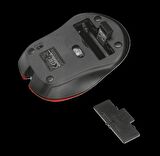 TRUST 21871 MYDO SESSİZ KABLOSUZ 1800DPI OPTIK MOUSE KIRMIZI
