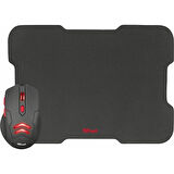 Trust 21963 Ziva Kablolu Oyuncu Mouse +  Mouse Pad