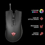 MOU GXT 121 ZEEBO 3200DPI GAMING MOUSE