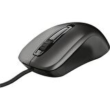 Trust 23733 Carve Kablolu Mouse-Siyah