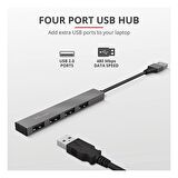TRUST 23786 HALYX USB HUB MINI 4 PORT
