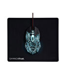 TRUST  24752 basic mouse ve mousepad-siyh