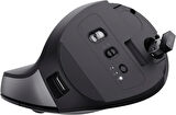 25146 Bayo+ Bluetooth + 2.4Ghz. Kablosuz Şarjlı Ergonomik Dikey Mouse - TrendJet