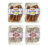 Seyyidler Cevizli Sucuk 300 gr ve Fındıklı Cezerye 300 gr 4 lü Karma Paket
