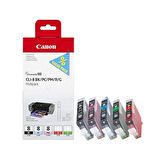 Canon CLI-8 BK/PC/PM/R/G MultiPack Orijinal Mürekkep Kartuş