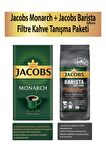 Jacobs Monarch Filtre Kahve 500 gr + Jacobs Barista Editions Medium Filtre Kahve 225 gr Tanışma Paketi