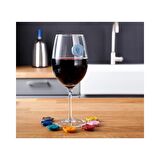 Vacu Vin 1886461 Bardak Markörleri Klasik 8 parça Kutulu