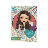 AKILLIELMA-TAROS BESTIES LUXURY FOIL COLOURING BOOK A4 24 YPR. 140033