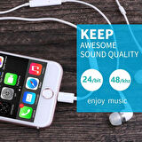  iPhone Lightning 3.5Mm Kulaklık Dönüştürücü