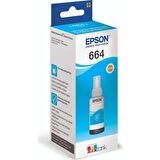 T664 Epson Tank Mürekkep Mavi - Cyan