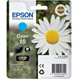 Epson 18-T1802-C13T18024020 Mavi Orijinal Kartuş