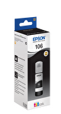 Epson 106 EcoTank Siyah Mürekkep Şişesi, 70 ml. L7160/L7180 (C13T00R140) Black