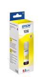Epson 106 EcoTank Sarı Mürekkep Şişesi, 70 ml. L7160/L7180 (C13T00R440) Yellow