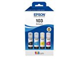 Epson T00S6 Cyan-Magenta-Yellow-Black Mavi-Kırmızı-Sarı-Siyah 4lü Multipack Kartuş