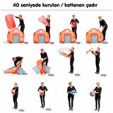Pop It Up Bebek Evi Oyun Çadırı - Kolay Kurulum