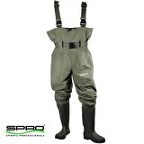 SPRO Pvc Chest Waders Tulum Çizme 42