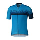 Kita S.S. Zip Jersey Blue L PCWJSTSVE11MB0106