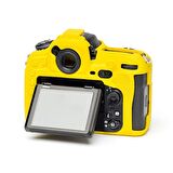 EasyCover Nikon D500 Silikon Kılıf  ECND500Y (Sarı)