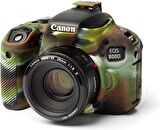 EasyCover Canon 800D Silikon Kılıf ECC800DC (Kamuflaj)