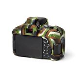 EasyCover Canon 800D Silikon Kılıf ECC800DC (Kamuflaj)