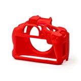 EasyCover Canon 4000D Silikon Kılıf ECC4000DR (Kırmızı)