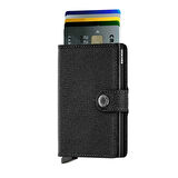 Secrid Miniwallet Crisple Black, N/a - %100 Orjinal Avrupa Derisi Cüzdan