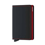Secrid Slimwallet Matte Black& Red